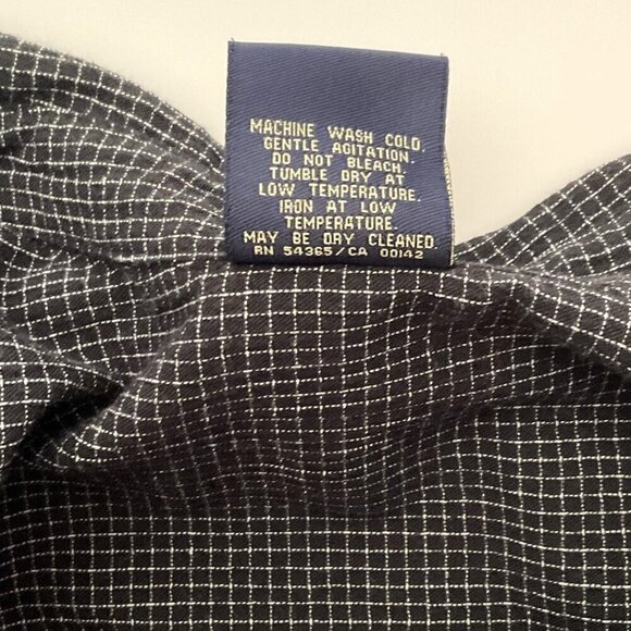 NEW ALLISON DALEY BLACK WHITE CHECKED BUTTON UP SHIRT PLUS - Picture 11 of 11